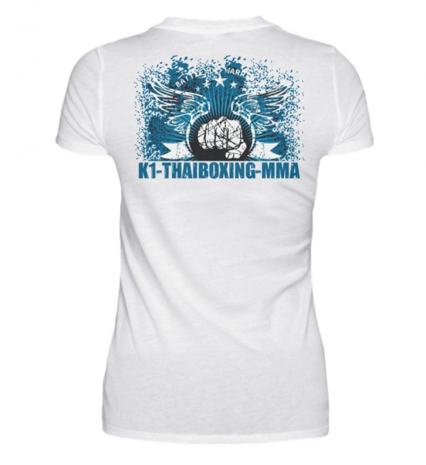 COMA Team K1, Thaiboxing-MMA T-Shirt - Damen Premiumshirt-3