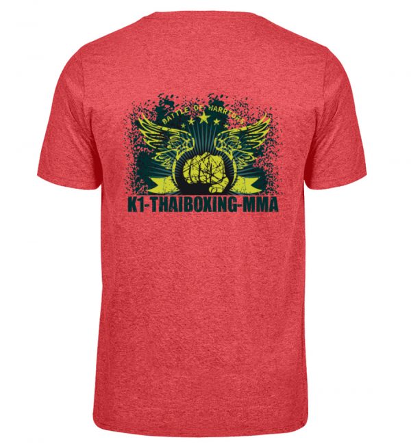 COMA T-Shirt K1-Thaiboxing-MMA - Herren Melange Shirt-6802
