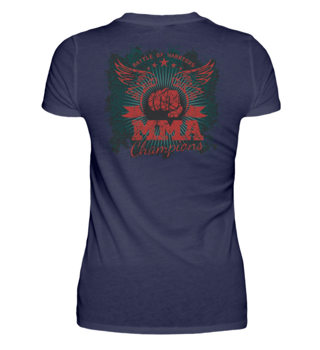 COMA Team - MMA Champions rot - Damen Premiumshirt-198