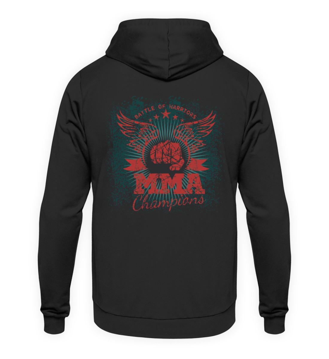 COMA Team - MMA Champions rot - Unisex Kapuzenpullover Hoodie-1624