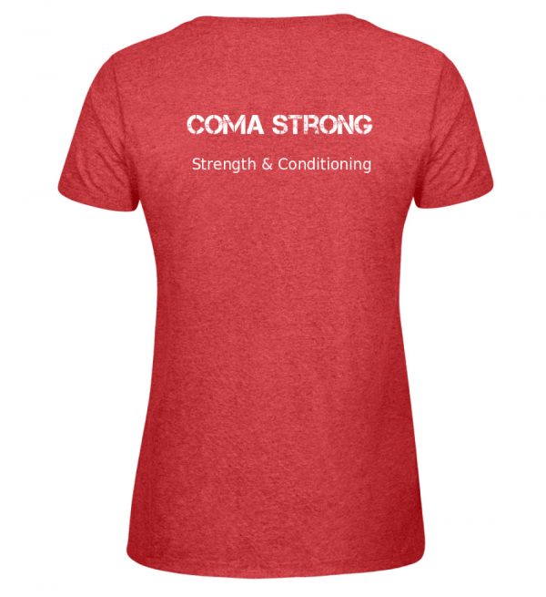 COMA Strong - Strength & Conditioning - Damen Melange Shirt-6802