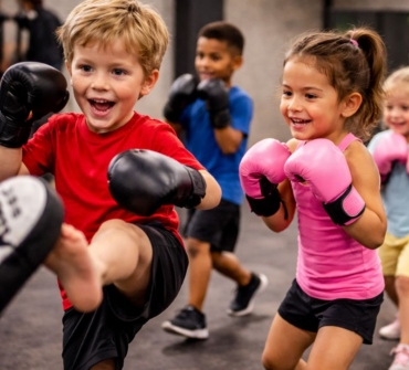 Kickboxen Minis (4–6 Jahre)